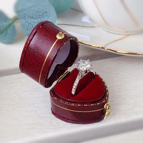 💕  Exclusive 925 Silver Plated 3A CZ Ring for Women, FB16FA1070 - Picture 2 of 9